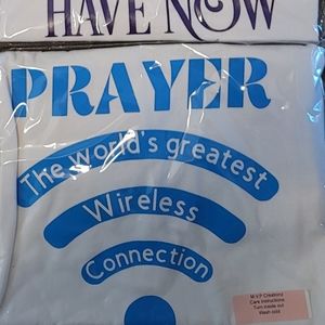 Prayer wireless connection t-shirt